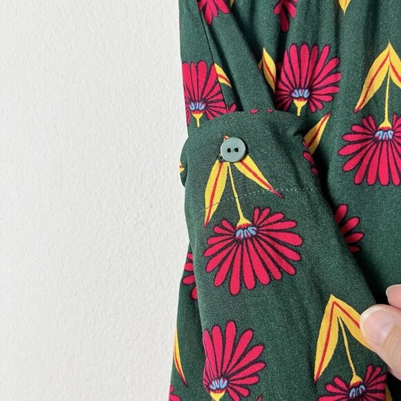 ModCloth Staycation Kickoff‎ Shorts Colorful Retro Casual Size XXS - Picture 4 of 8